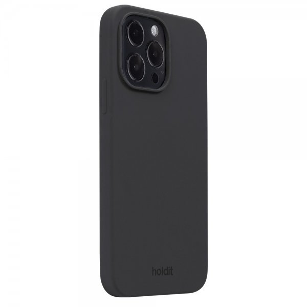 holdit iPhone 14 Pro Max Deksel Silikon Svart