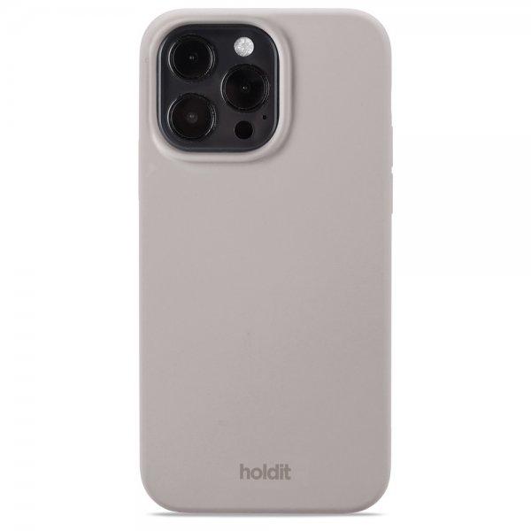 holdit iPhone 14 Pro Max Deksel Silikon Taupe