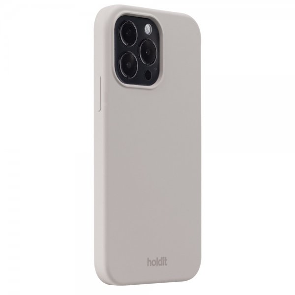 holdit iPhone 14 Pro Max Deksel Silikon Taupe