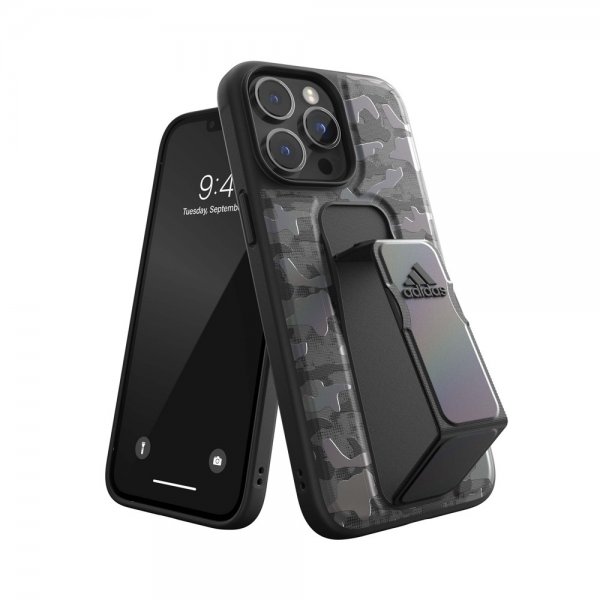 Adidas iPhone 14 Pro Max Deksel SP Grip Case Camo Svart