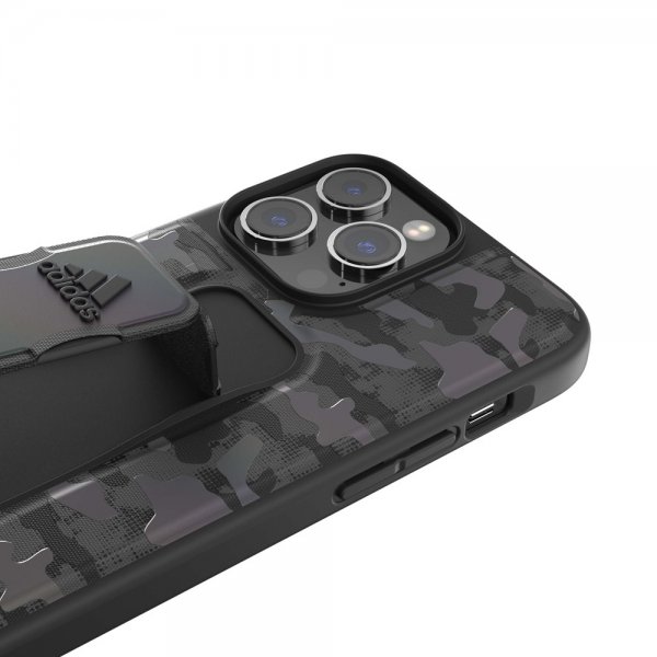 Adidas iPhone 14 Pro Max Deksel SP Grip Case Camo Svart