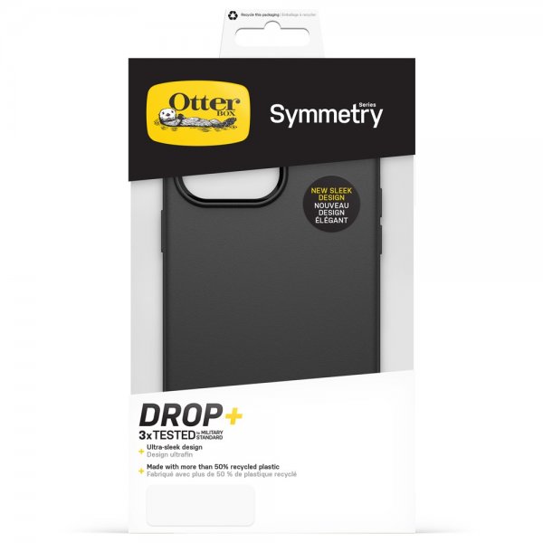 Otterbox iPhone 14 Pro Max Deksel Symmetry Series Svart