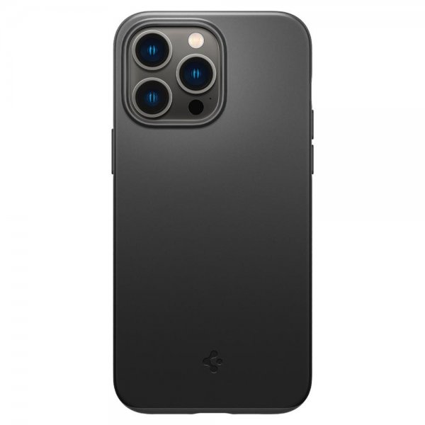 Spigen iPhone 14 Pro Max Deksel Thin Fit Svart