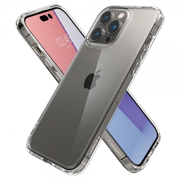 Spigen iPhone 14 Pro Max Deksel Ultra Hybrid Crystal Clear