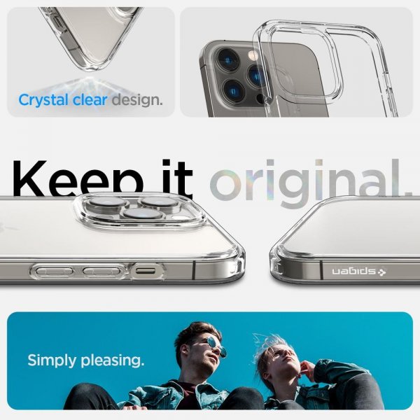Spigen iPhone 14 Pro Max Deksel Ultra Hybrid Crystal Clear