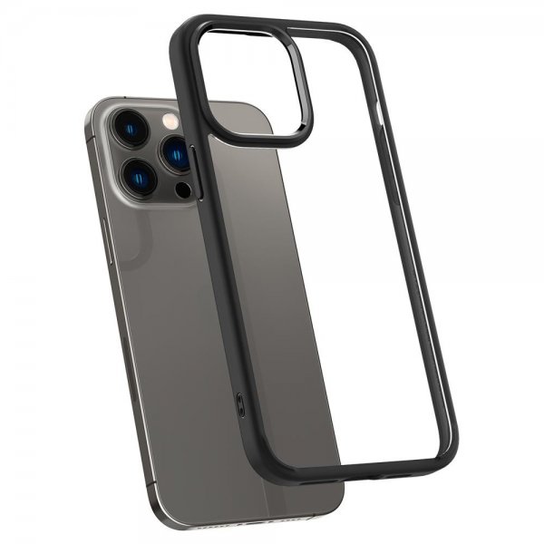 Spigen iPhone 14 Pro Max Deksel Ultra Hybrid Matte Black