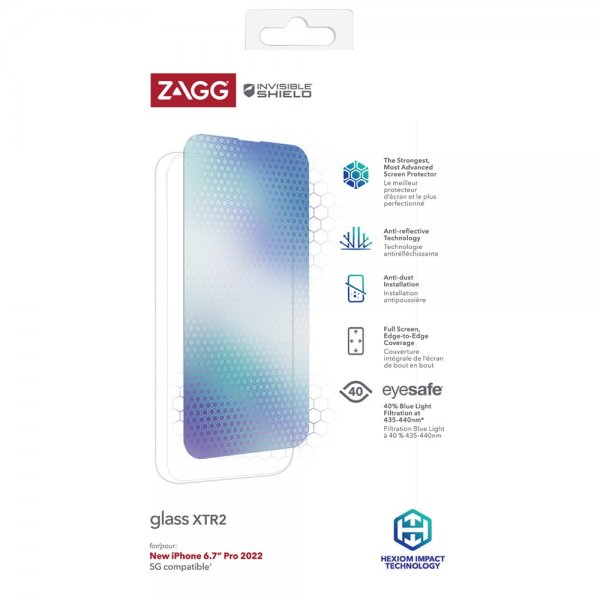 Zagg InvisibleShield iPhone 14 Pro Max Skjermbeskytter Glass XTR2