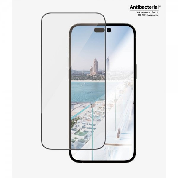 PanzerGlass iPhone 14 Pro Max Skjermbeskytter Ultra-Wide Fit Anti-reflective EasyAligner
