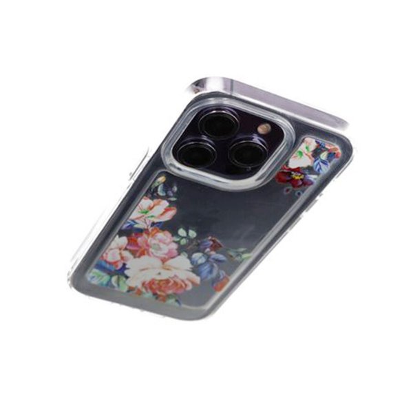 iPhone 14 Pro Deksel Motiv Retro Blomster