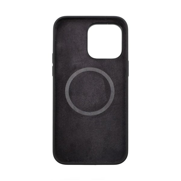 Rvelon iPhone 14 Pro Deksel Silikon MagSafe Svart