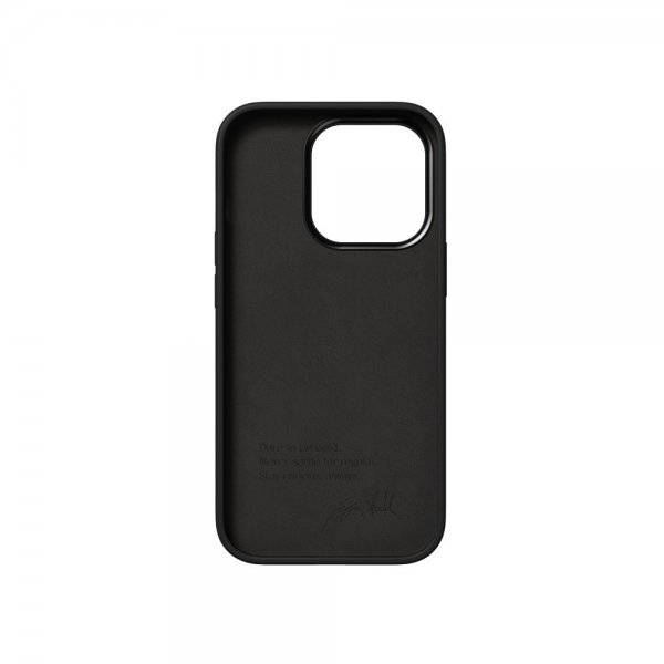 Nudient iPhone 14 Pro Deksel Bold Charcoal Black