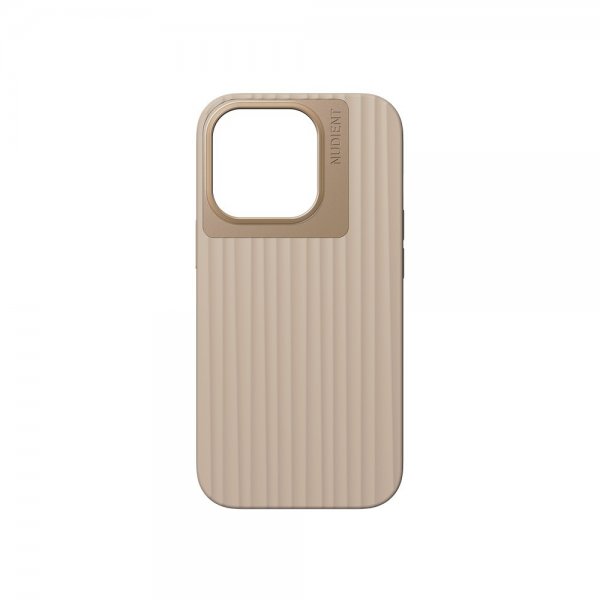 Nudient iPhone 14 Pro Deksel Bold Linen Beige