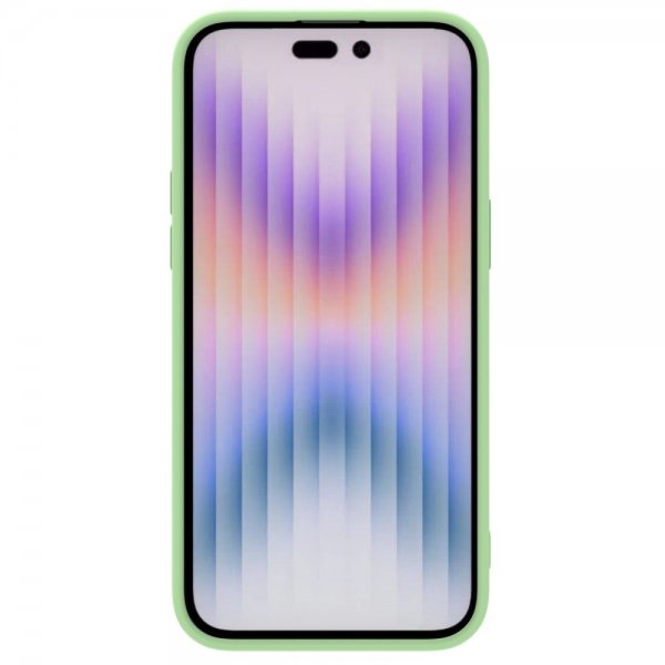 Nillkin iPhone 14 Pro Deksel CamShield Silky MagSafe Grønn