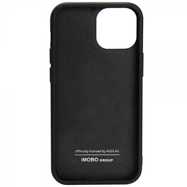 Audi iPhone 14 Pro Deksel Carbon Fiber Svart