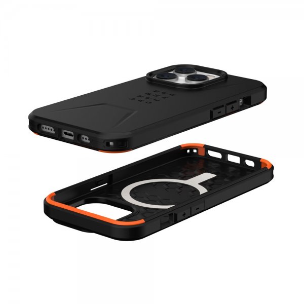 Urban Armor Gear (UAG) iPhone 14 Pro Deksel Civilian MagSafe Svart