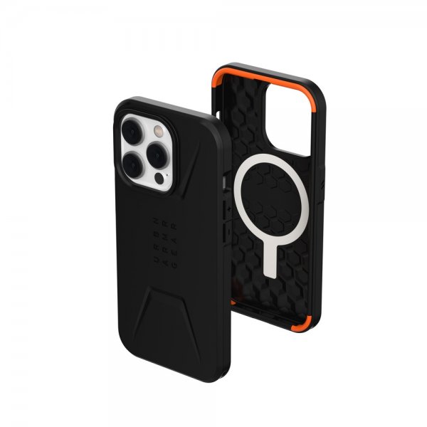 Urban Armor Gear (UAG) iPhone 14 Pro Deksel Civilian MagSafe Svart