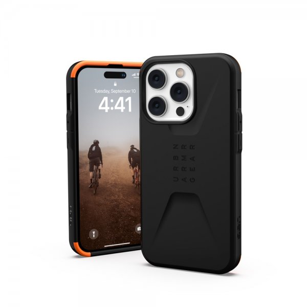 Urban Armor Gear (UAG) iPhone 14 Pro Deksel Civilian Svart