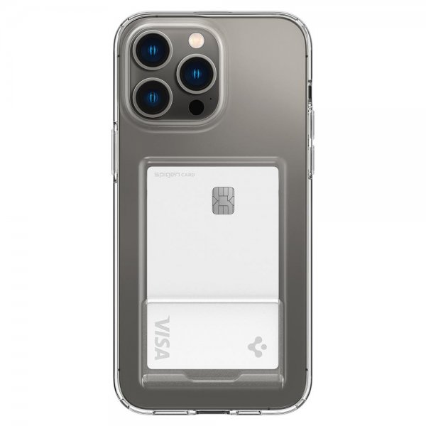 Spigen iPhone 14 Pro Deksel Crystal Slot Glitter Crystal Quartz
