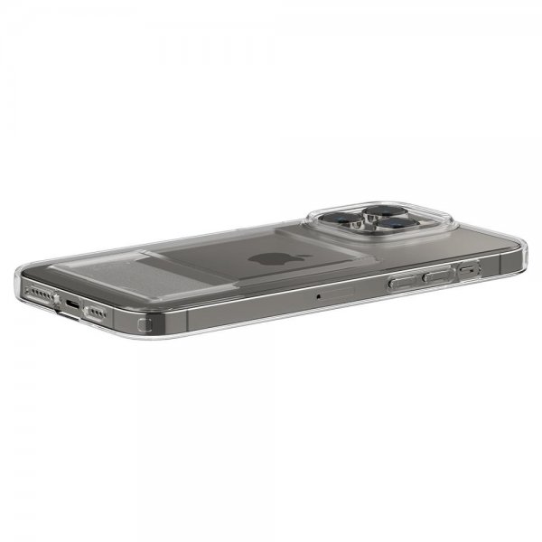 Spigen iPhone 14 Pro Deksel Crystal Slot Glitter Crystal Quartz
