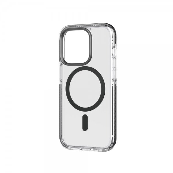Tech21 iPhone 14 Pro Deksel Evo Crystal MagSafe Graphite Black