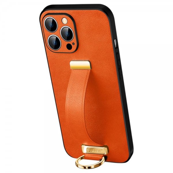 Sulada iPhone 14 Pro Deksel Fashion Series Oransje