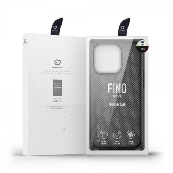 Dux Ducis iPhone 14 Pro Deksel FINO Series Svart