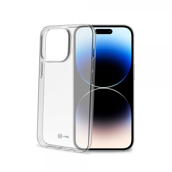 Celly iPhone 14 Pro Deksel GELSKIN Klar