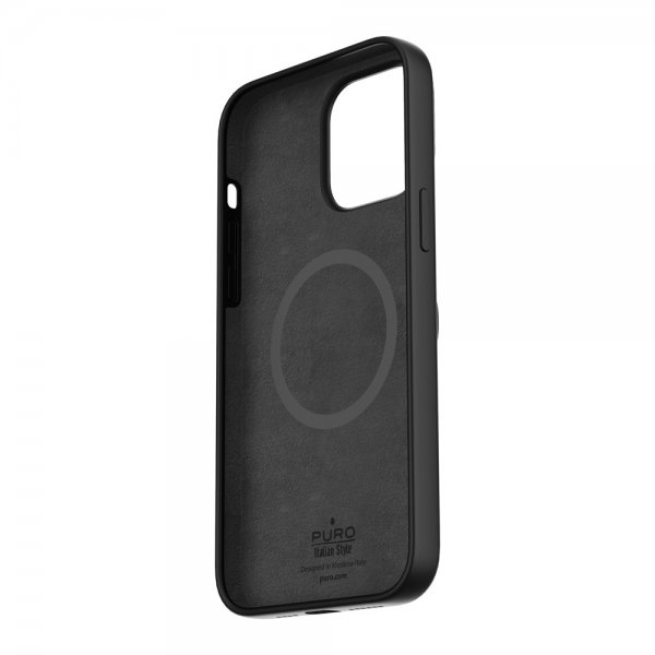 Puro iPhone 14 Pro Deksel ICON Mag Svart