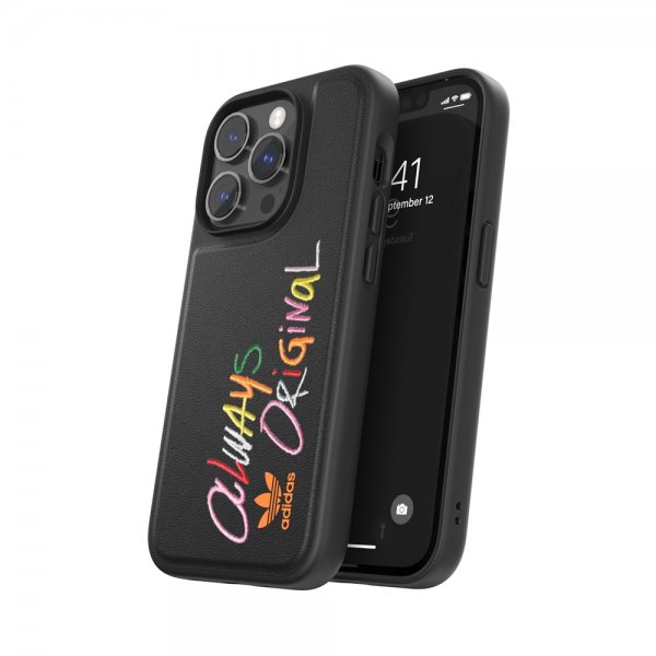 Adidas iPhone 14 Pro Deksel Inlay Embroidery Case Colourful