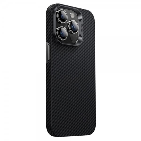 Benks iPhone 14 Pro Deksel Kevlar MagSafe Svart