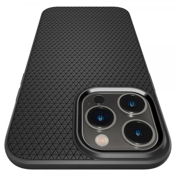 Spigen iPhone 14 Pro Deksel Liquid Air Matte Black