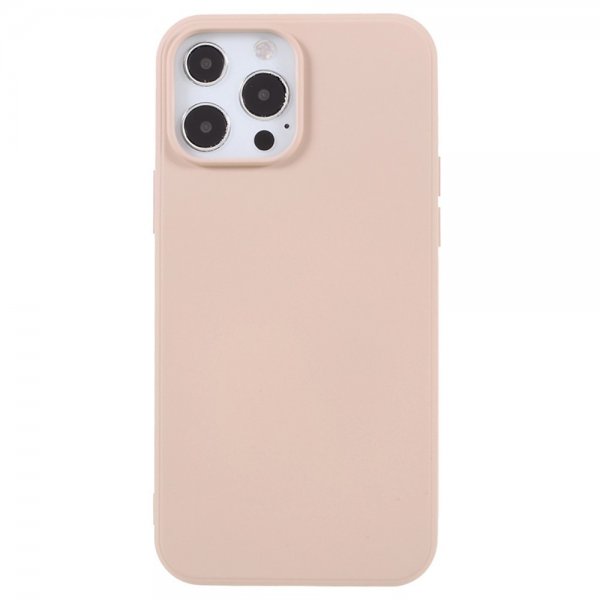 X-Level iPhone 14 Pro Deksel Liquid Silicone Beige