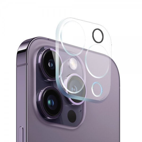 Northjo iPhone 14 Pro Deksel med Skjermbeskytter og Kamerabeskytter 3-i-1