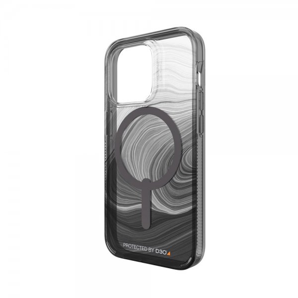 Gear4 iPhone 14 Pro Deksel Milan Snap Black Swirl