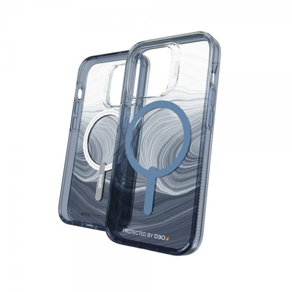 Gear4 iPhone 14 Pro Deksel Milan Snap Blue Swirl