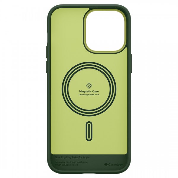 Caseology iPhone 14 Pro Deksel Nano Pop Mag Avo Green