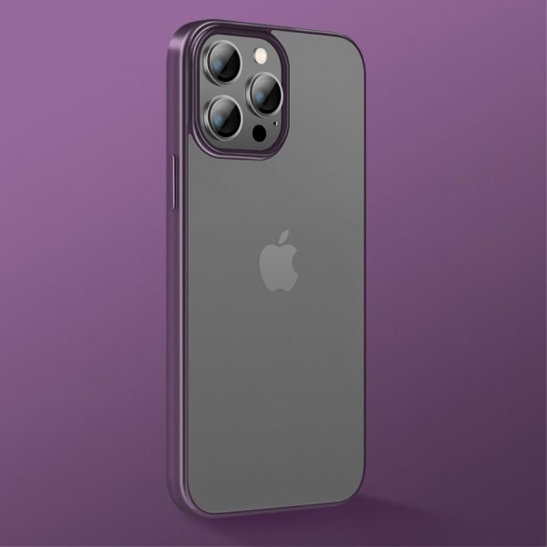 X-Level iPhone 14 Pro Deksel Nature Color Series Lilla
