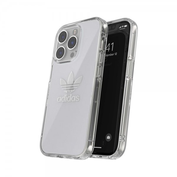 Adidas iPhone 14 Pro Deksel Protective Clear Case Transparent