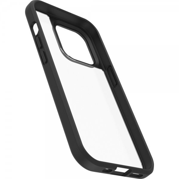 Otterbox iPhone 14 Pro Deksel React Black Crystal
