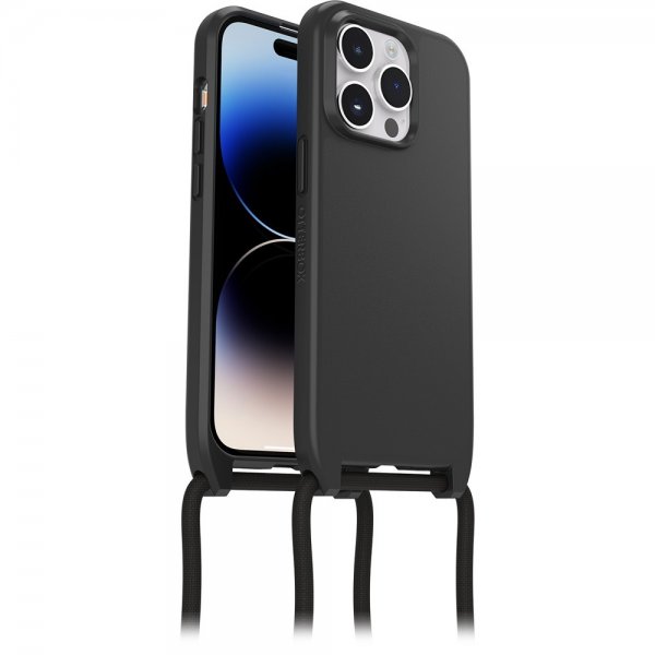 Otterbox iPhone 14 Pro Deksel React Necklace MagSafe Svart