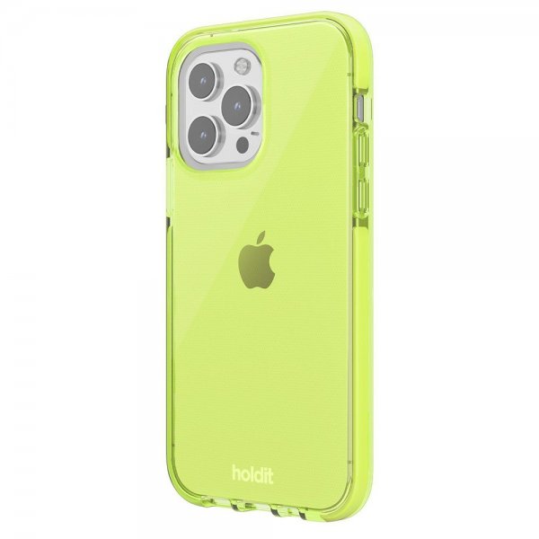 holdit iPhone 14 Pro Deksel Seethru Acid Green
