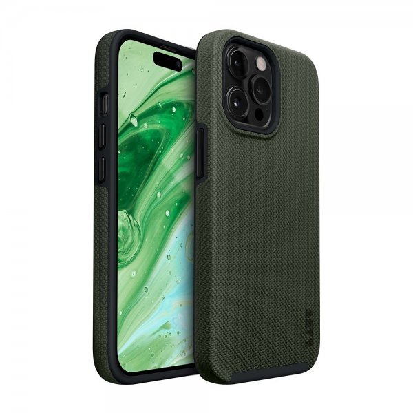 LAUT iPhone 14 Pro Deksel Shield Olive