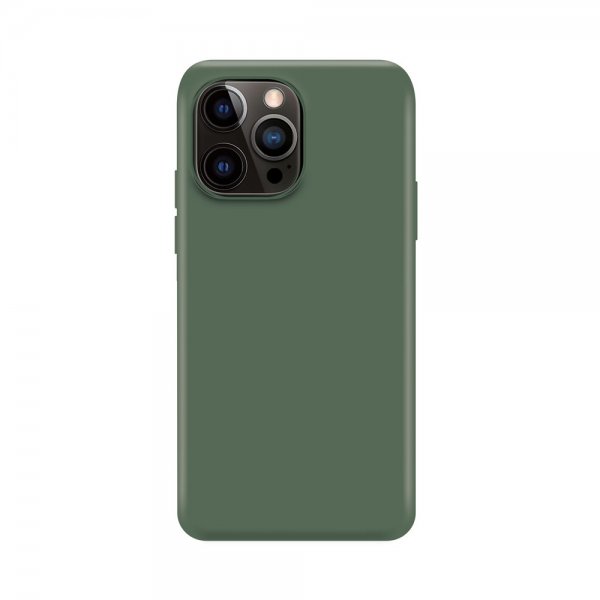 Xqisit iPhone 14 Pro Deksel Silicone Case Grønn