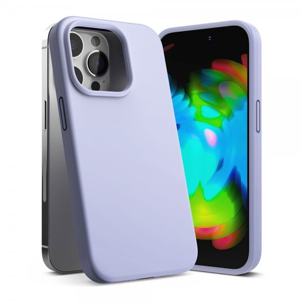 Ringke iPhone 14 Pro Deksel Silikoni Lavendel