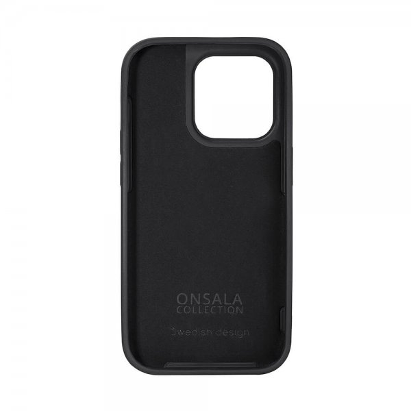 Onsala iPhone 14 Pro Deksel Silikon Svart