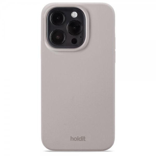 holdit iPhone 14 Pro Deksel Silikon Taupe