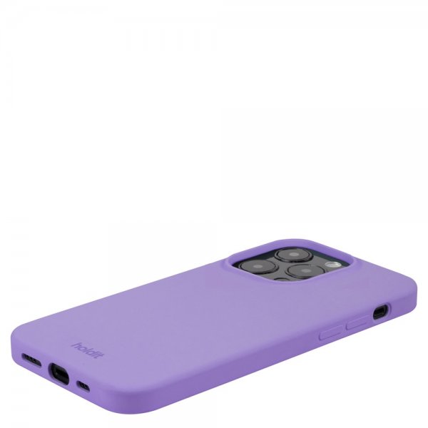 holdit iPhone 14 Pro Deksel Silikon Violet