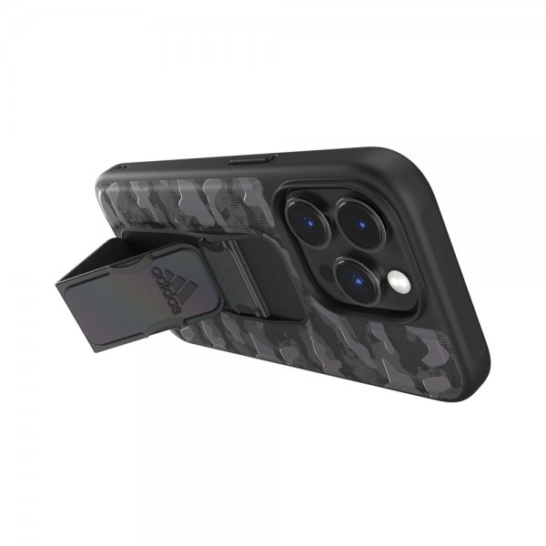 Adidas iPhone 14 Pro Deksel SP Grip Case Camo Svart