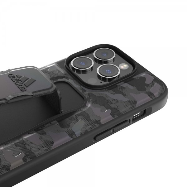 Adidas iPhone 14 Pro Deksel SP Grip Case Camo Svart