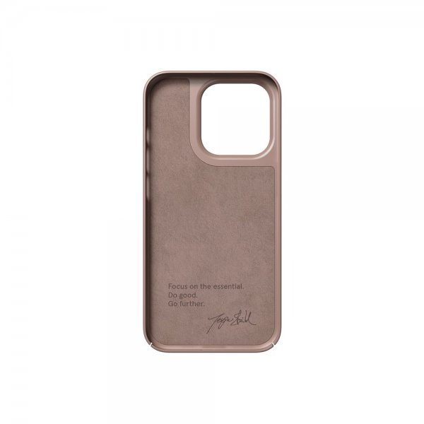 Nudient iPhone 14 Pro Deksel Thin Case MagSafe Dusty Pink